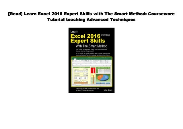 excel 2016 advanced tutorial pdf