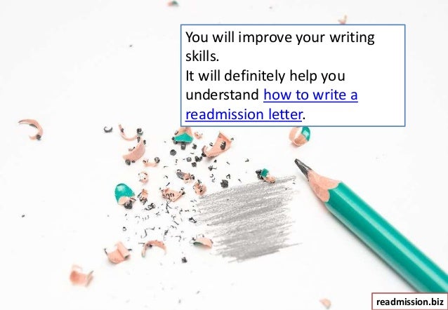 How to write a college readmission letter