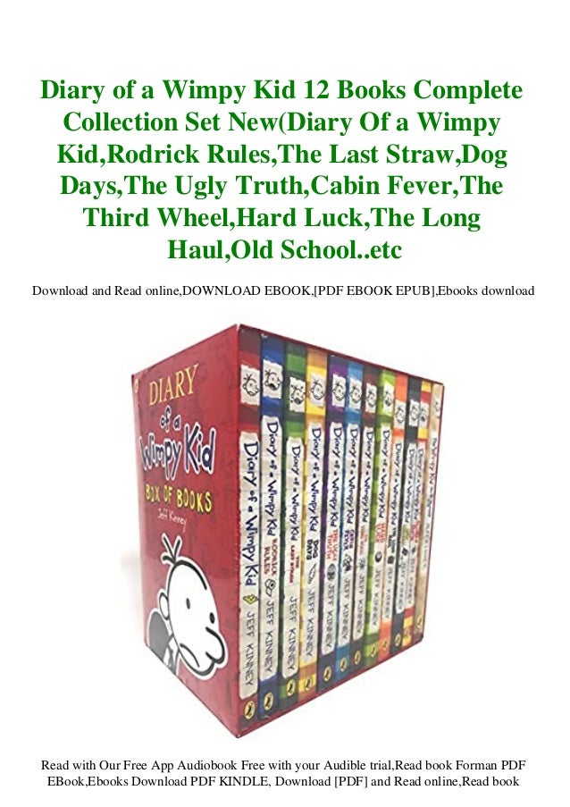Diary of a Wimpy Kid 12 Books Complete Collection Set New