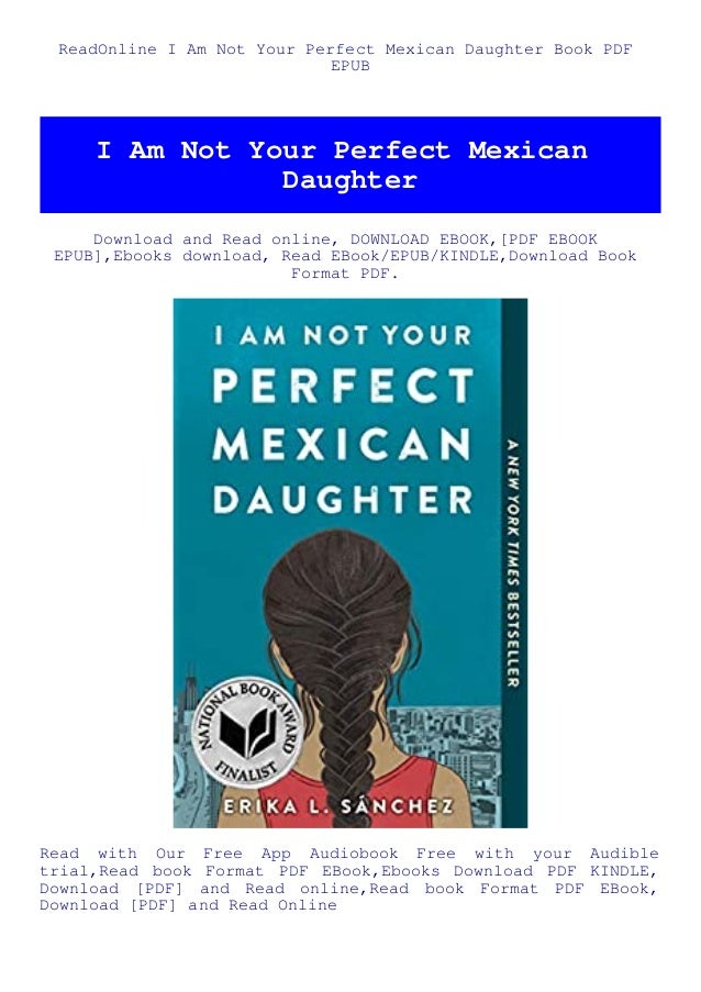 Readonline I Am Not Your Perfect Mexican Daughter Book Pdf Epub