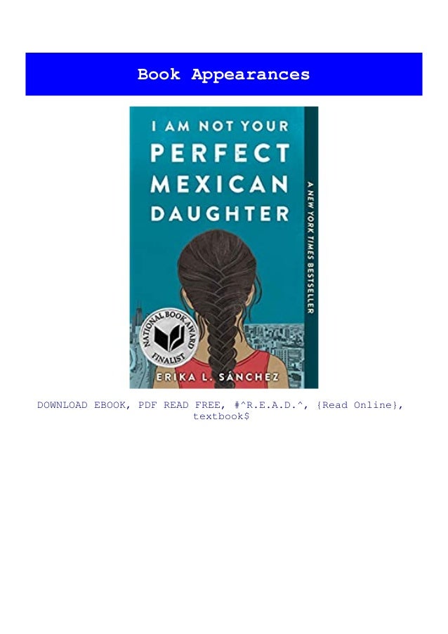 Readonline I Am Not Your Perfect Mexican Daughter Book Pdf Epub Readonline I Am Not Your Perfect Mexican Daughter Book Pdf Epub