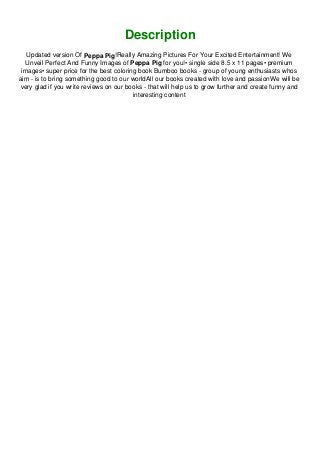 Download Read Online Peppa Pig Coloring Book Peppa Pig Jumbo Coloring Book W