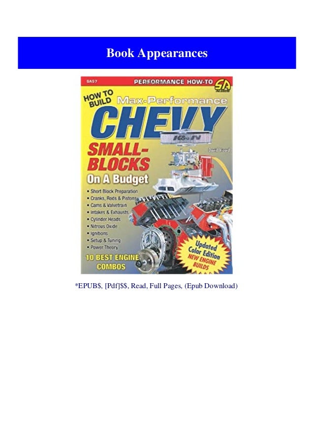 ((Read_[PDF])) David Vizard's How to Build MaxPerformance Chevy Small