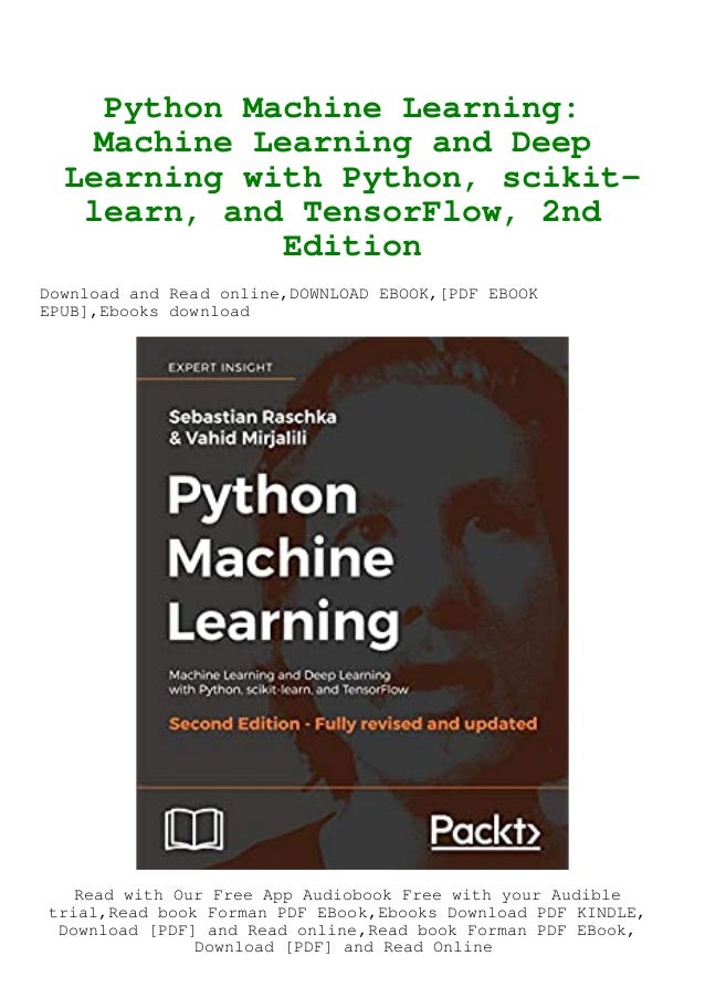 python machine learning pdf raschka