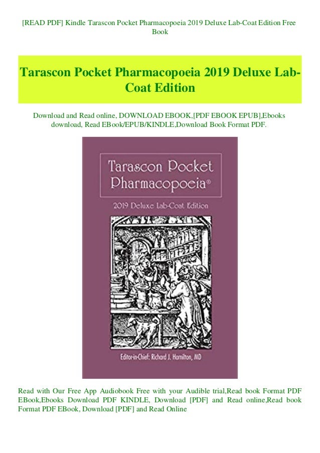 pix Tarascon Pharmacopoeia 2021 slideshare