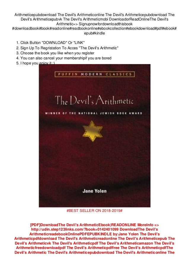 The Devil's Arithmetic PDF Free Download