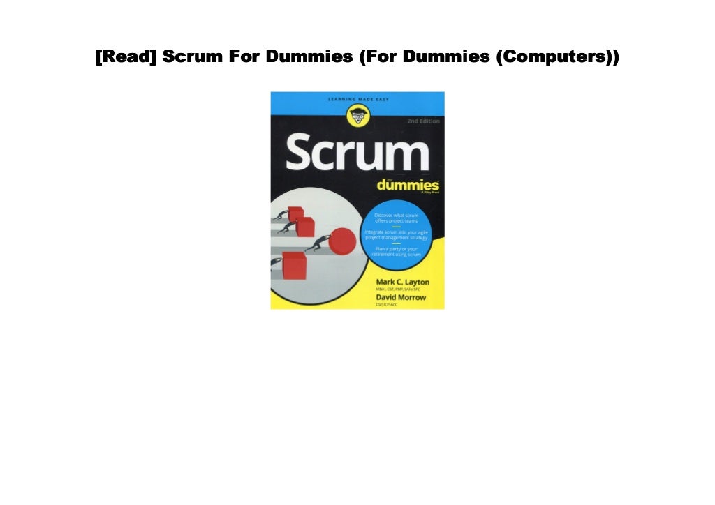 [Read] Scrum For Dummies (For Dummies
