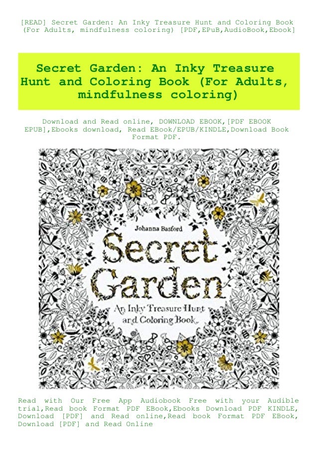 Download Read Secret Garden An Inky Treasure Hunt And Coloring Book For Adu