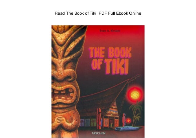 Read The Book Of Tiki Pdf Full Ebook Online