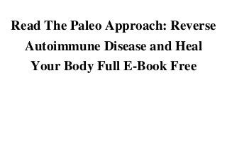 Read The Paleo Approach: Reverse
Autoimmune Disease and Heal
Your Body Full E-Book FreeRead Read The Paleo Approach: Reverse Autoimmune Disease and Heal Your Body Full E-Book Free Full FreeRead Read The Paleo Approach: Reverse Autoimmune Disease and Heal Your Body Full E-Book Free Kindle OnlineRead Read The Paleo Approach: Reverse Autoimmune Disease and Heal Your Body Full E-Book Free Android OnlineDonwload Read The Paleo Approach: Reverse Autoimmune Disease and Heal Your Body Full E-Book Free Full Ebook FreeDonwload Read The Paleo Approach: Reverse Autoimmune Disease and Heal Your Body Full E-Book Free PDF OnlineRead Read The Paleo Approach: Reverse Autoimmune Disease and Heal Your Body Full E-Book Free E-books OnlineRead Read The Paleo Approach: Reverse Autoimmune Disease and Heal Your Body Full E-Book Free ebook FreeDonwload Read The Paleo Approach: Reverse Autoimmune Disease and Heal Your Body Full E-Book Free scribd FreeDonwload Read The Paleo Approach: Reverse Autoimmune Disease and Heal Your Body Full E-Book Free Audiobook OnlineDonwload Read The Paleo Approach: Reverse Autoimmune Disease and Heal Your Body Full E-Book Free Audible Free
 