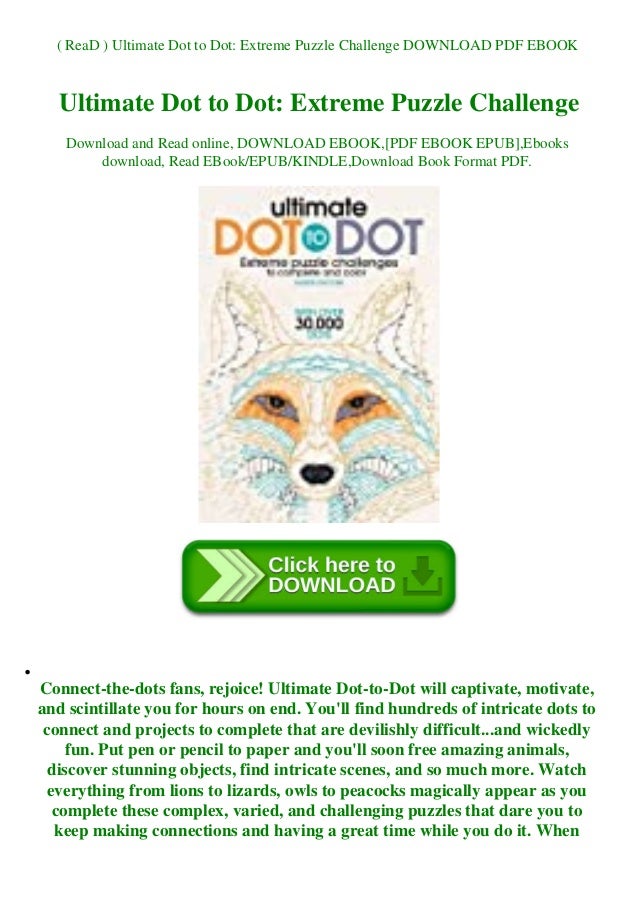 Read Ultimate Dot To Dot Extreme Puzzle Challenge Download Pdf Eb Read Ultimate Dot To Dot Extreme Puzzle Challenge Download Pdf Eb