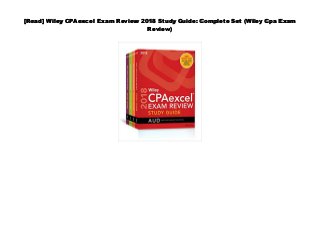 wiley cpa exam review 2018 pdf wiley cpa exam review 2018 pdf