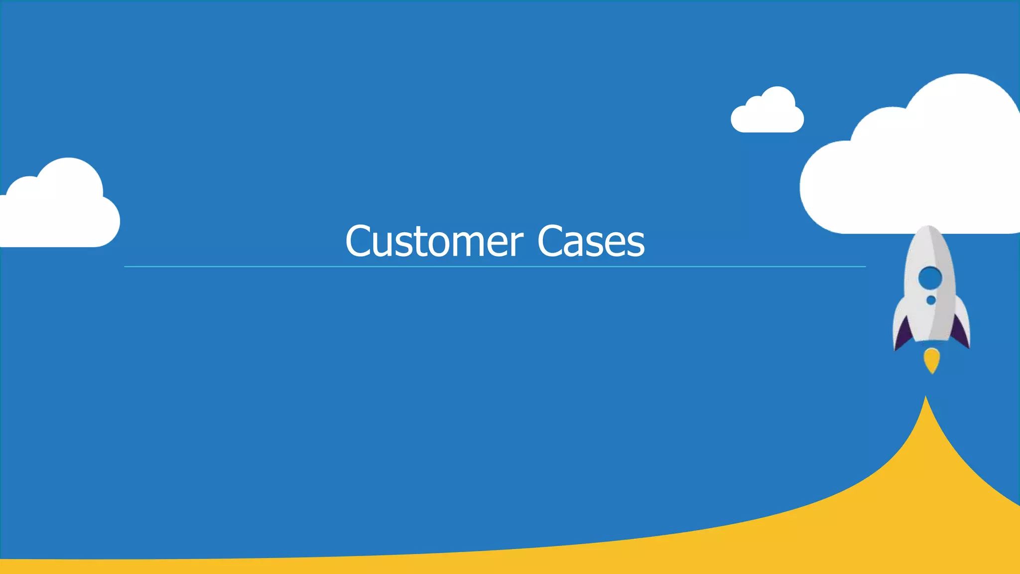 All content is the property and proprietary interest of CloudZone, The removal of any proprietary notices, including attribution information, is strictly prohibited.
Customer Cases
 