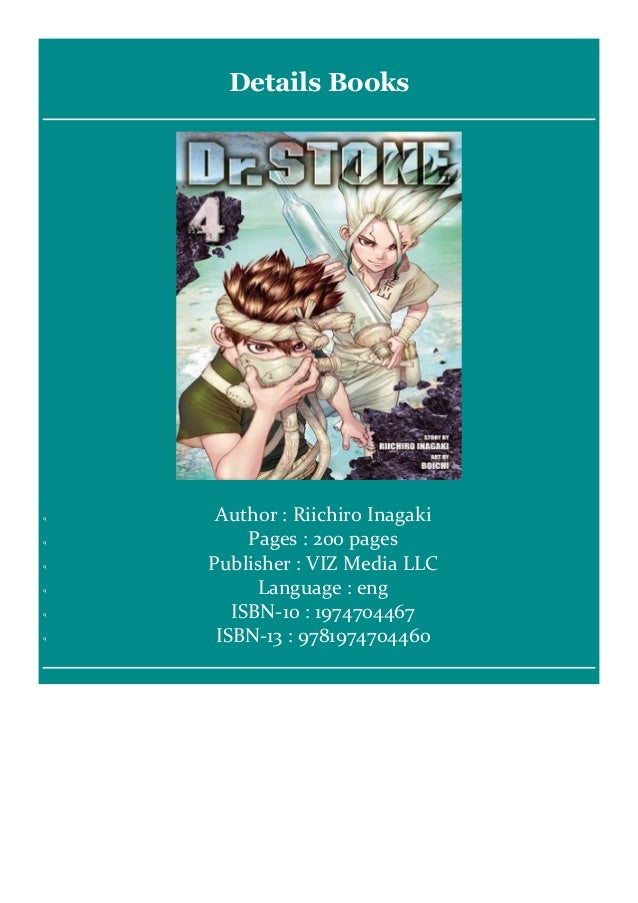 Ready For Read Dr Stone Vol 4