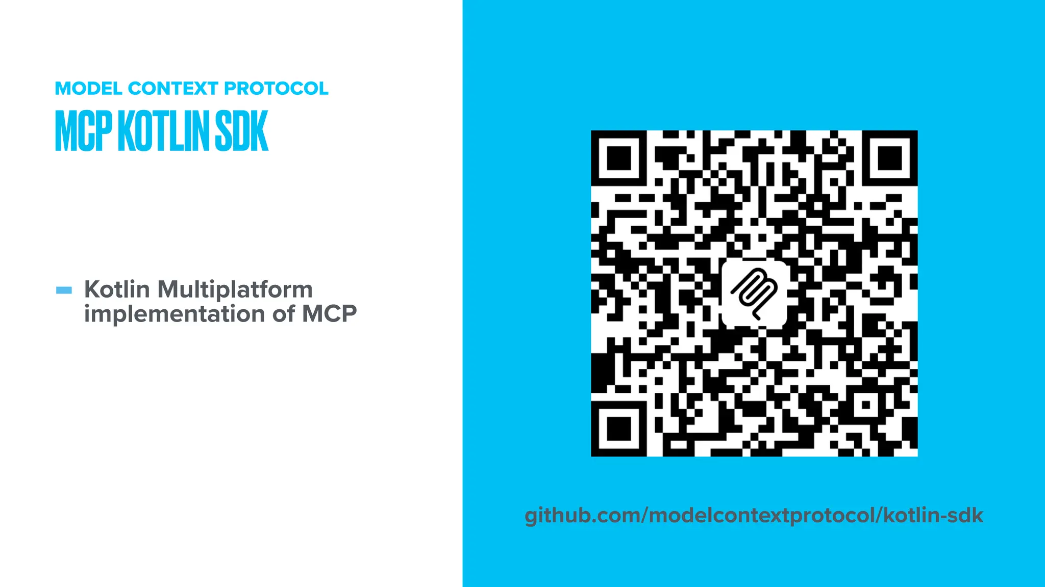 - Kotlin Multiplatform implementation of MCP MCPKOTLINSDK MODEL CONTEXT PROTOCOL github.com/modelcontextprotocol/kotlin-sdk 