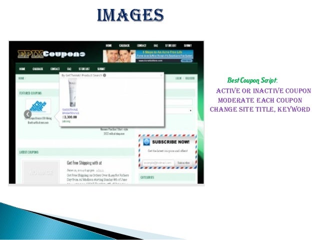 Readymade Discount Coupon Script