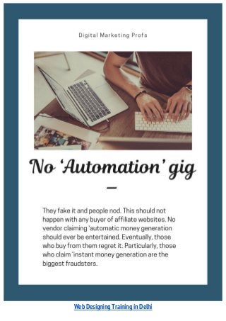 Web Designing Training in Delhi 
 