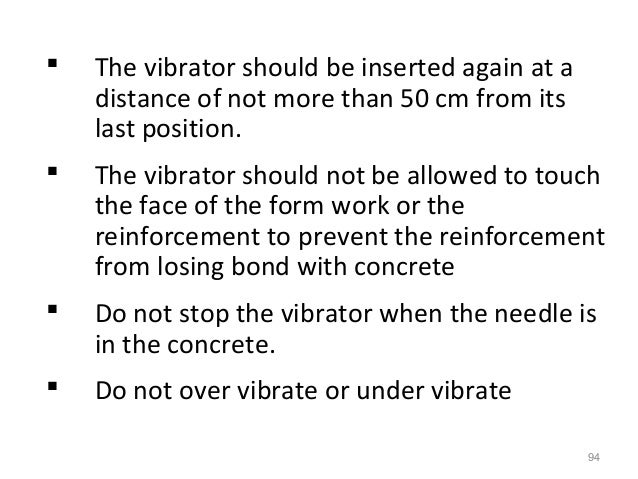 bonds fast vibrate do how Ready mix concrete (2)