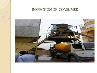 INSPECTION OF CONSUMER
 