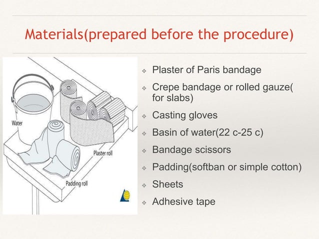 Basic Plaster Plaster of paris in orthopaedics | PPSX
