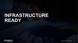 3@ArubaNetworks | #ATMMeetup
INFRASTRUCTURE
READY
 
