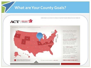 What are Your County Goals?
 
