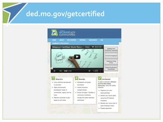 ded.mo.gov/getcertified
 