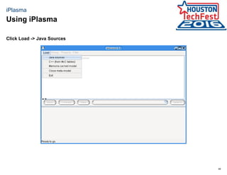 49
iPlasma
Click Load -> Java Sources
Using iPlasma
 