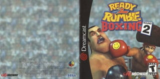 Ready to rumble round 2 manual ntsc dreamcast