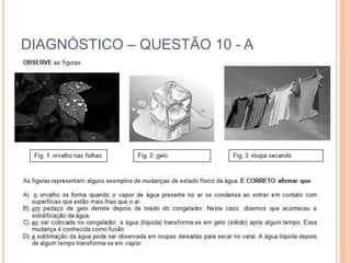 DIAGNÓSTICO – QUESTÃO 10 - A
 
