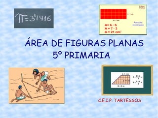   ÁREA DE FIGURAS PLANAS 5º PRIMARIA C.E.I.P. TARTESSOS 