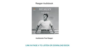 Reagan Audiobook
Audiobooks Free Reagan
LINK IN PAGE 4 TO LISTEN OR DOWNLOAD BOOK
 
