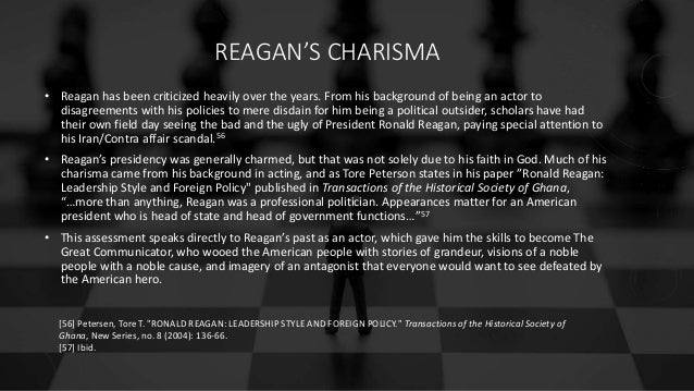 How To Emulate Reagan S Charismatic Leadership
