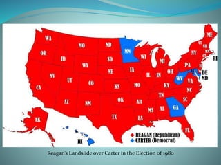 Reagan’s Landslide over Carter in the Election of 1980
 