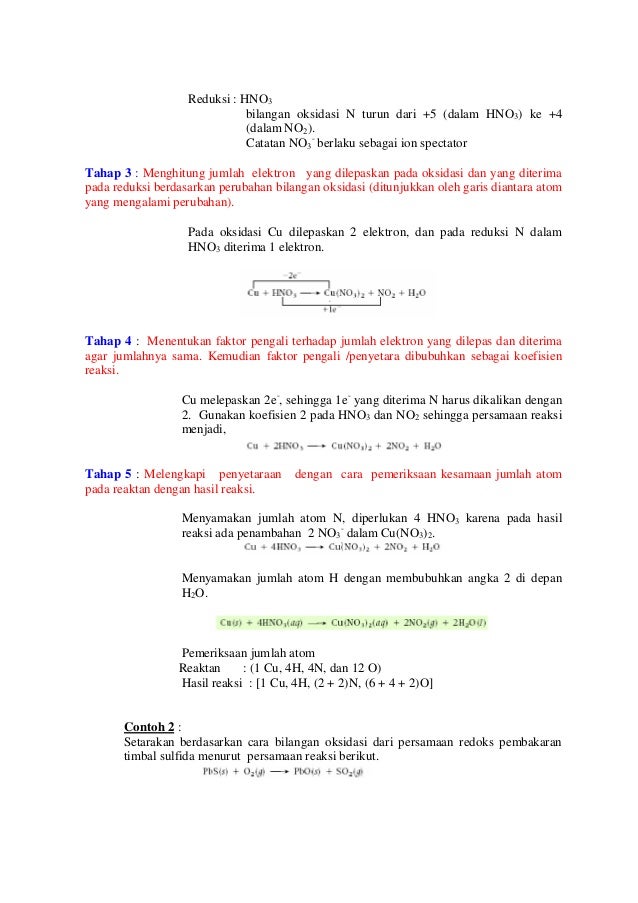 Reaksi Reduksi Oksidasi