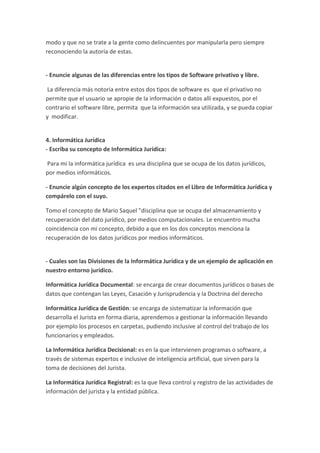 taller de refuerzo e indagacion