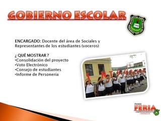 PRESENTACIÓN DE LA FERIA