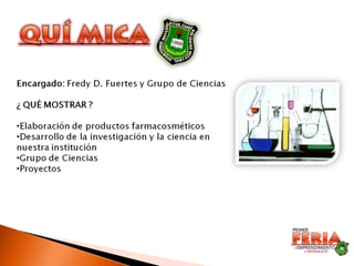 PRESENTACIÓN DE LA FERIA