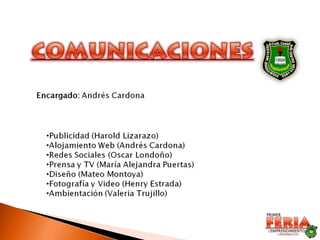 PRESENTACIÓN DE LA FERIA