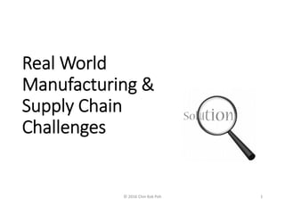 Real.world.supply chain.challenges