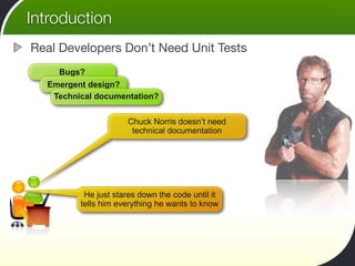Real Developers Don't Need Unit Tests | PDF
