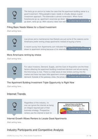 Curated visual reference: Real Estate Investment Business Plan Example Photo Inspiration