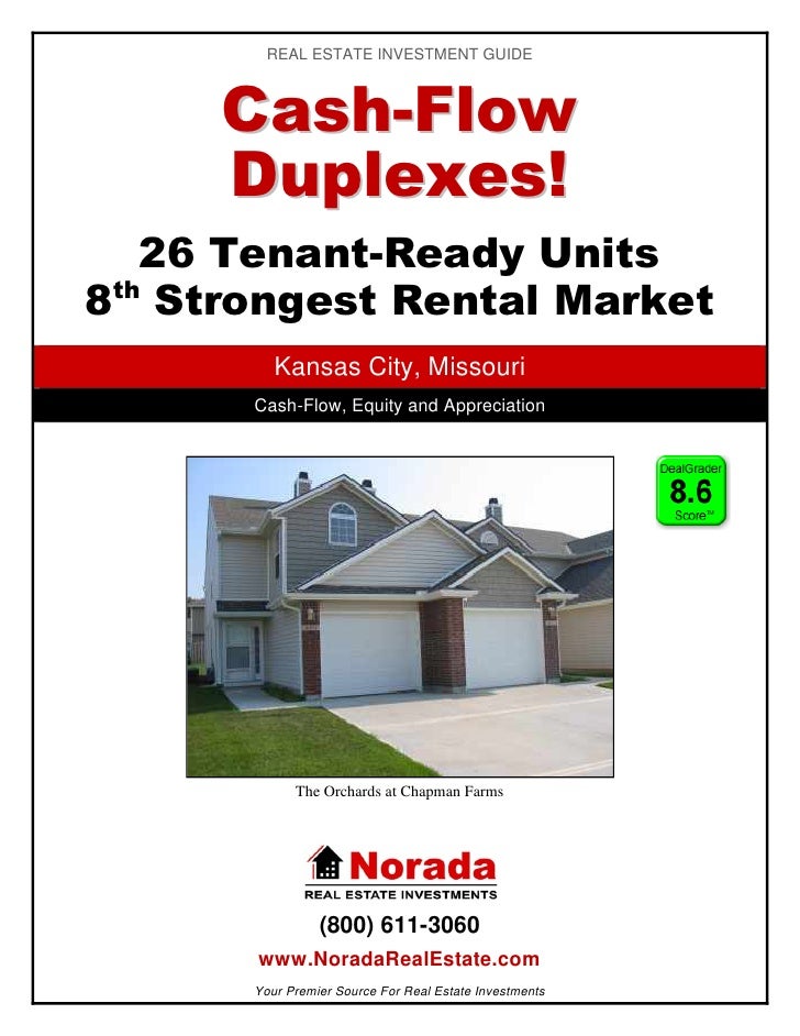 Real Estate Investment Kansas City CashFlow Duplexes