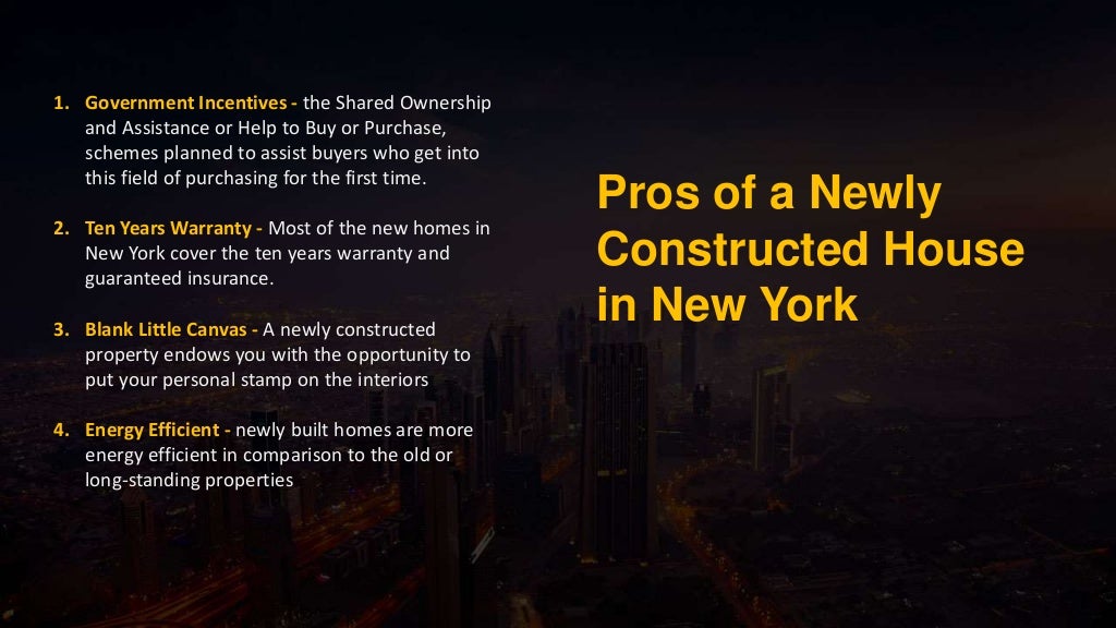 Buying a New House Vs Old House in NYC