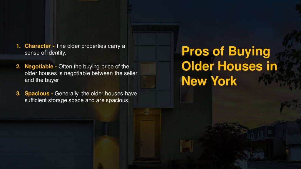 Buying a New House Vs Old House in NYC