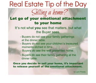Another Real Estate Tip