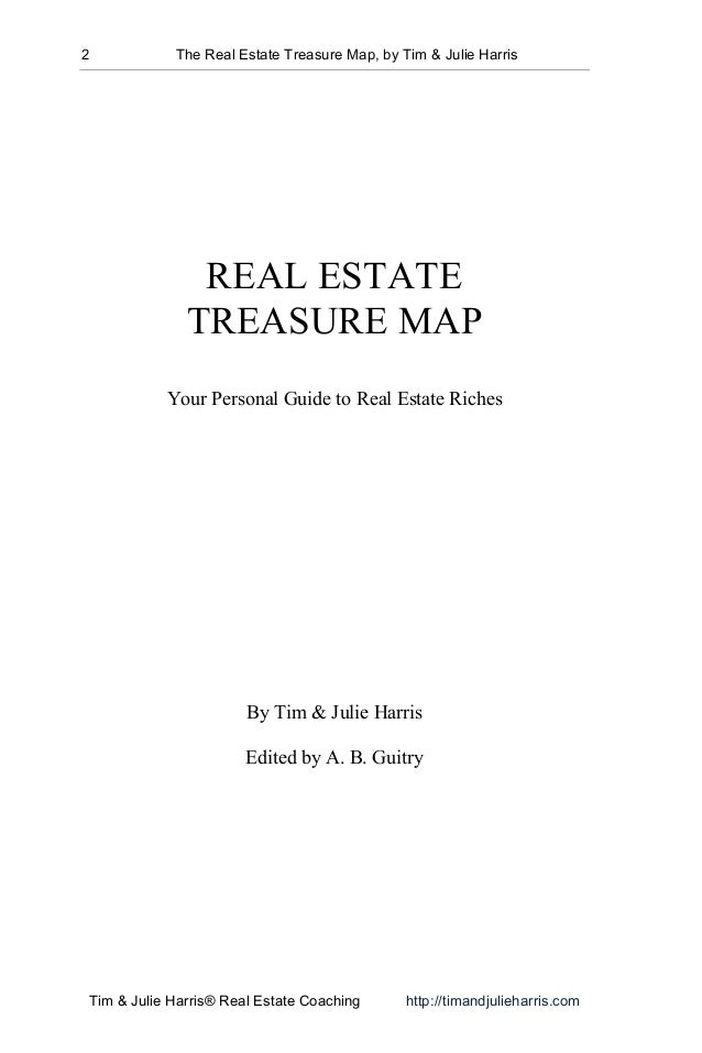 Real estate business plan table of contents