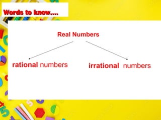 Comprehensive Overview of the Real Number System: Rational and ...