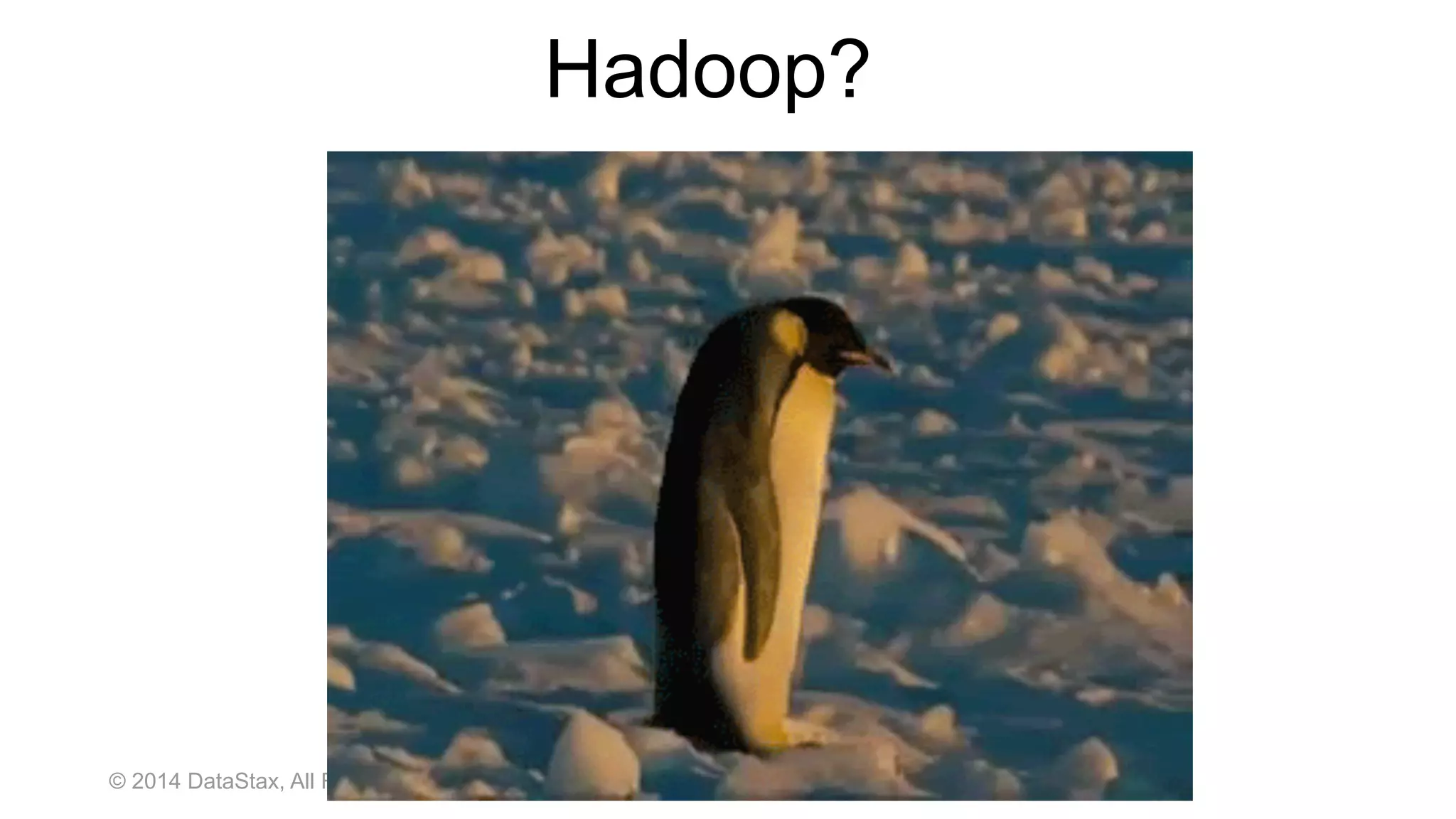 © 2014 DataStax, All Rights Reserved
Hadoop?
 