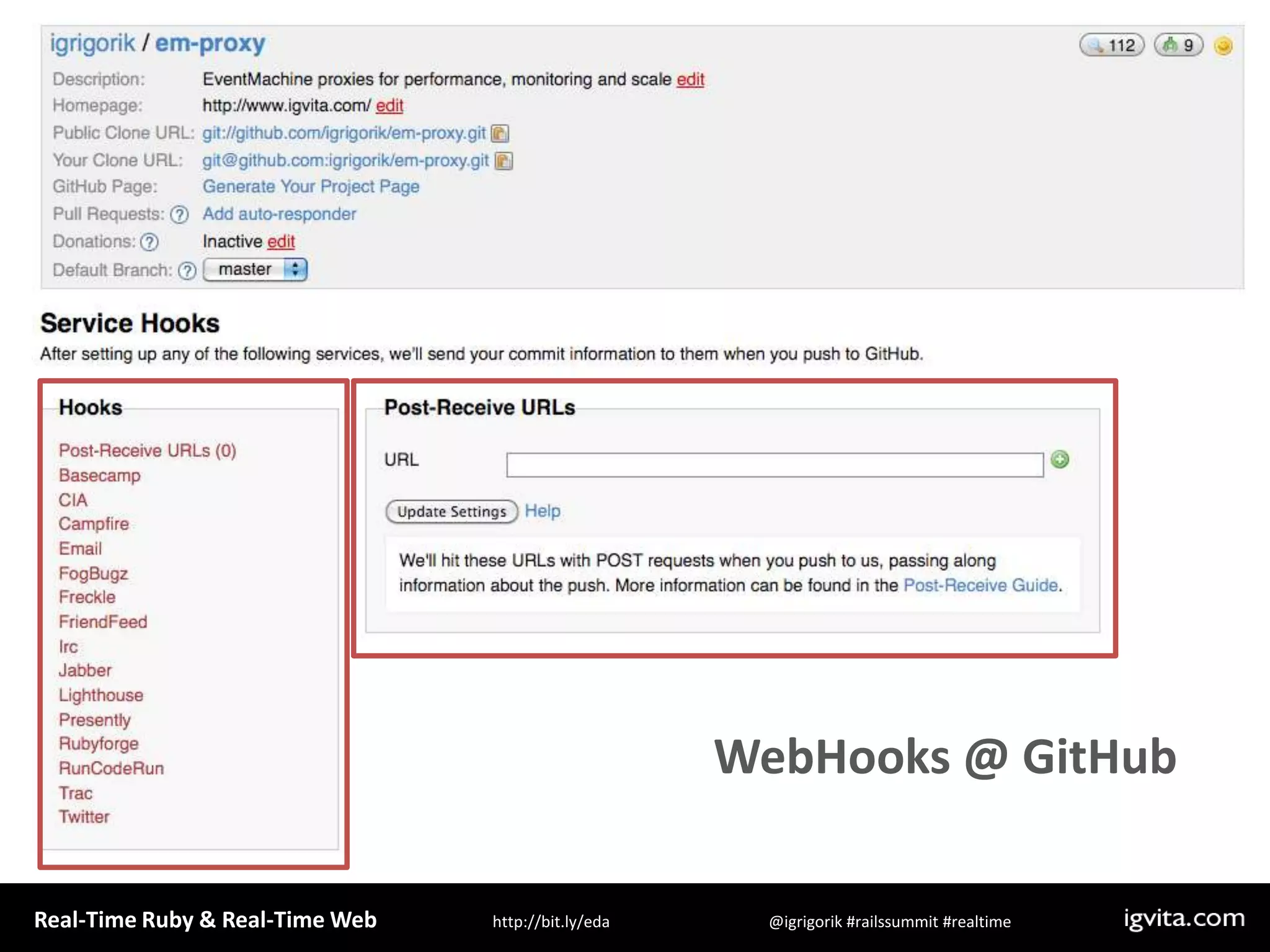 WebHooks WorkflowWebHooks @ GitHub